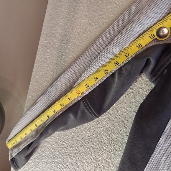 SPYDER Mens Size L Outbound Half Zip Core Sweater Jacket Gray - Picture 5 of 8